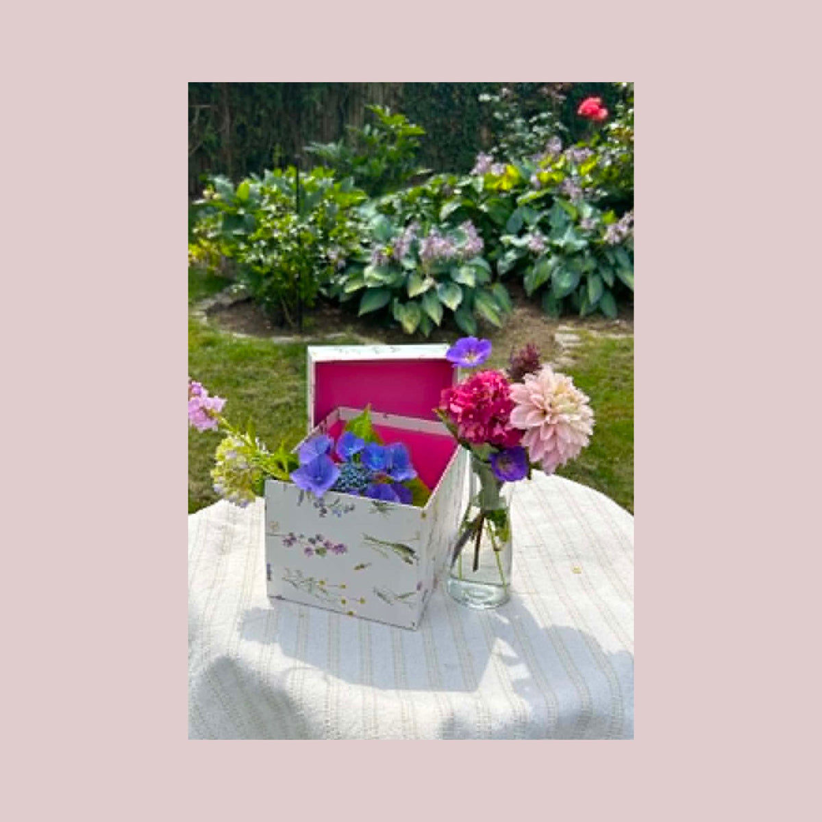 3 italienske gaveæsker – vilde blomster | Kartos
