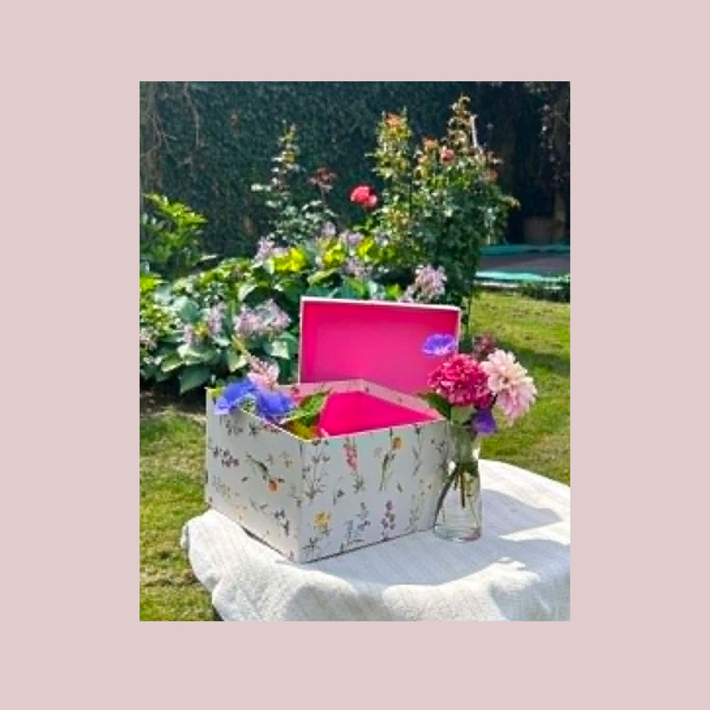 3 italienske gaveæsker – vilde blomster | Kartos