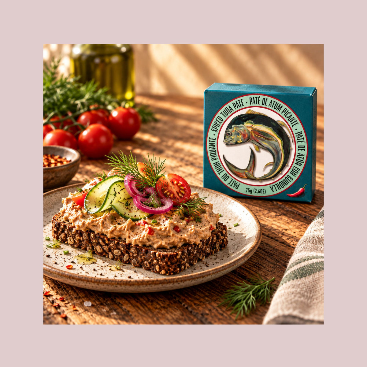 Cântara pikant tunpaté 75 g