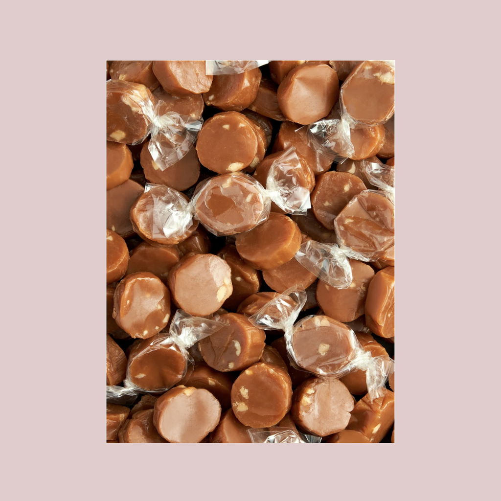 Karamel Kompagniet flødekarameller med peanuts og sydesalt 60 g – håndlavede gourmetkarameller fra Bornholm