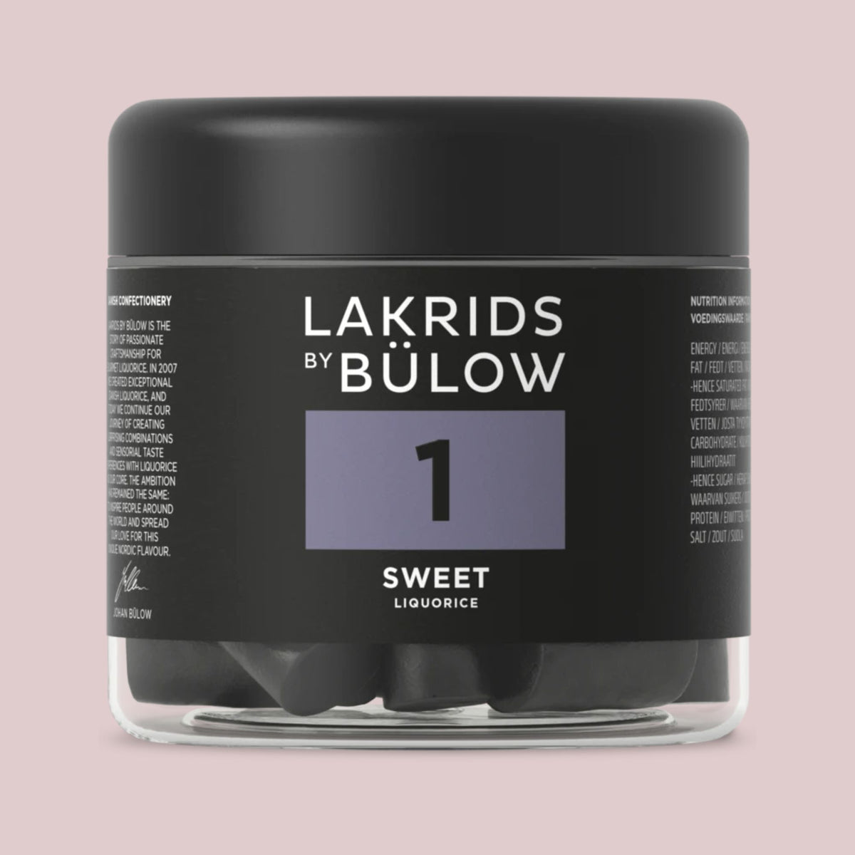 No. 1 Sød lakrids 150 g | Lakrids by Bülow