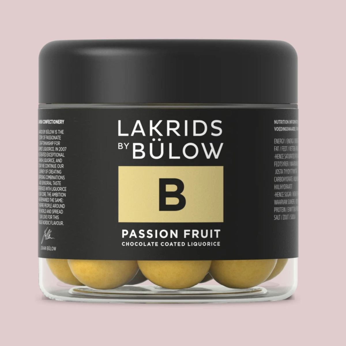 B – Passion Fruit 115 g | Lakrids by Bülow