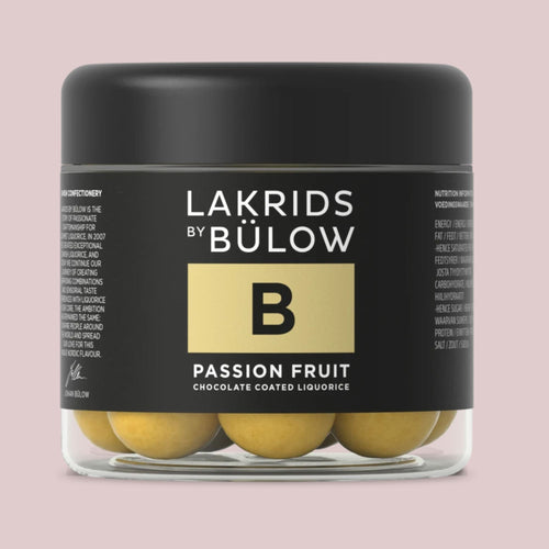 B – Passion Fruit 115 g | Lakrids by Bülow
