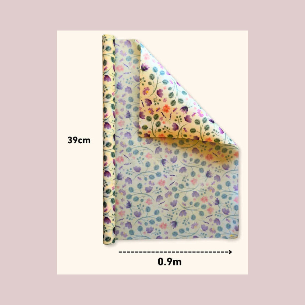 Bivoksklude på rulle – Kongens Have 39 × 90 cm