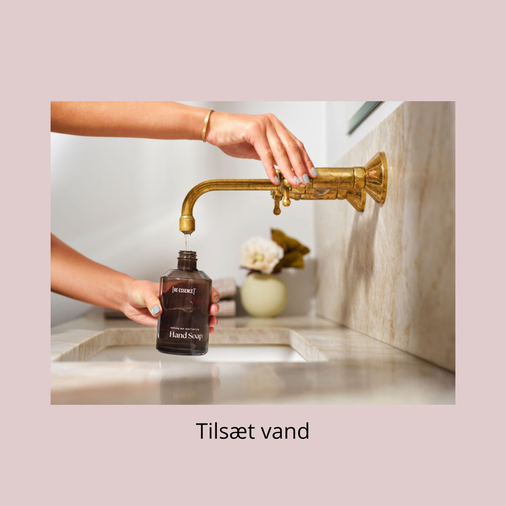 Re-Essence sæbedispenser + 2 refills | Lavendel & fyrrenål