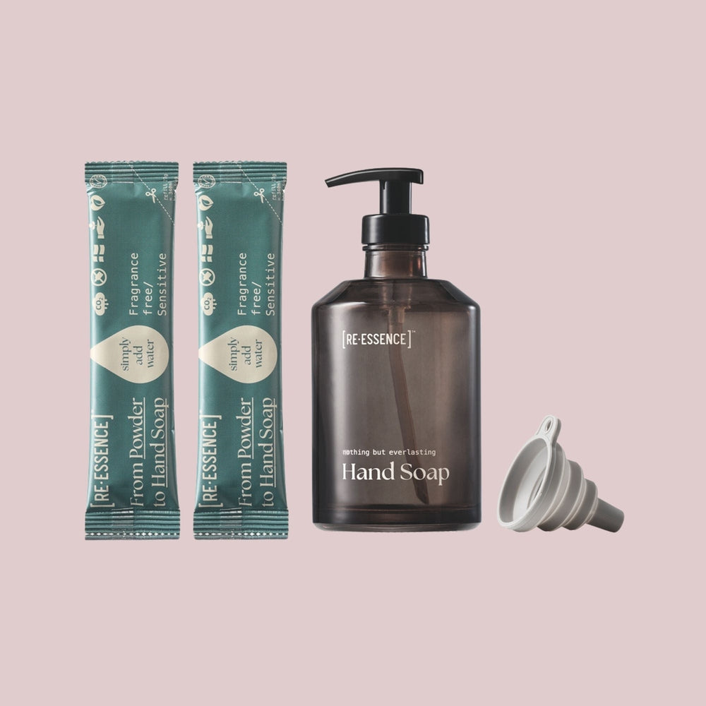 Re-Essence sæbedispenser + 2 refills | Parfumefri