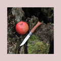 Opinel N°08 foldekniv i valnøddetræ med rustfri stålklinge