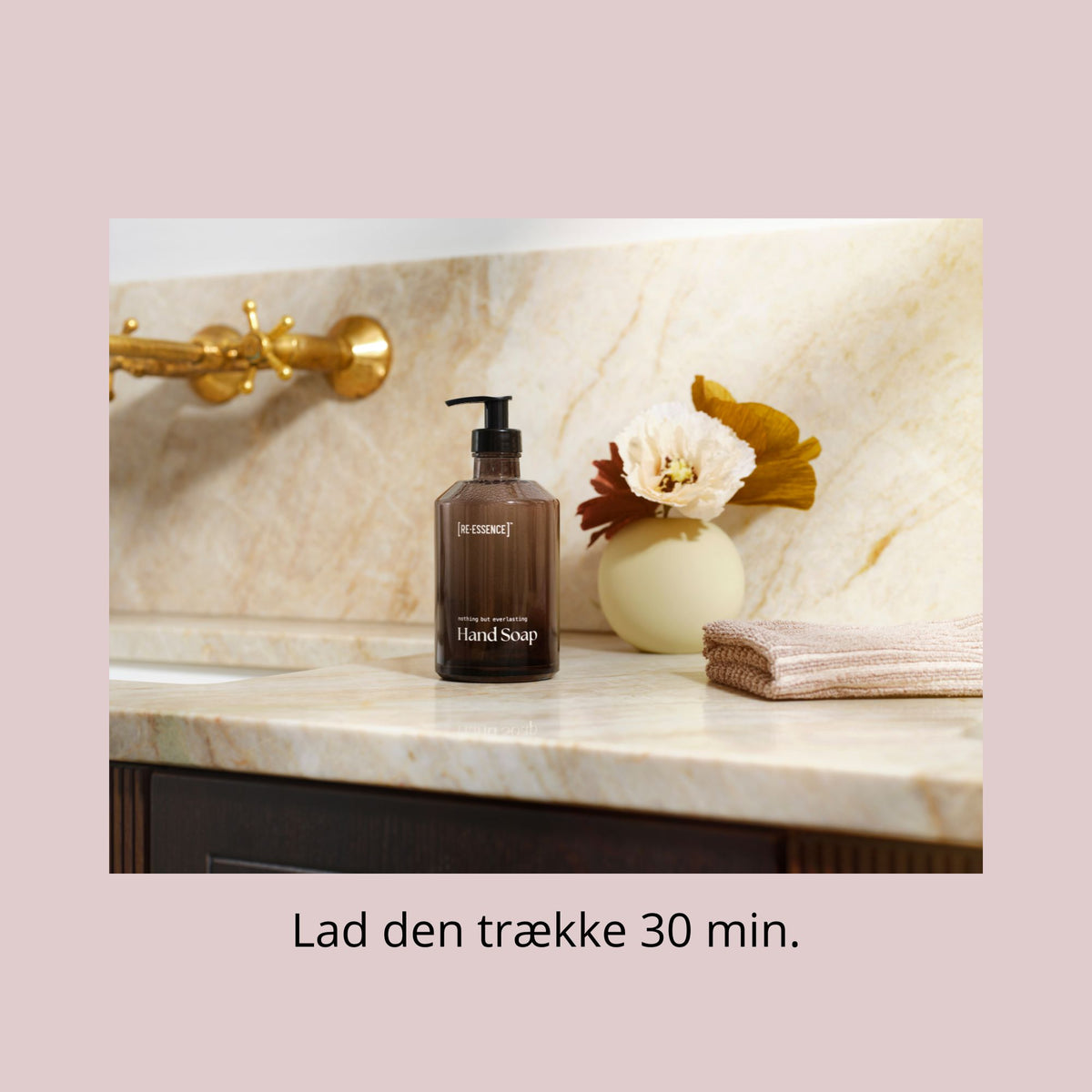 Re-Essence sæbedispenser + 2 refills | Lavendel & fyrrenål
