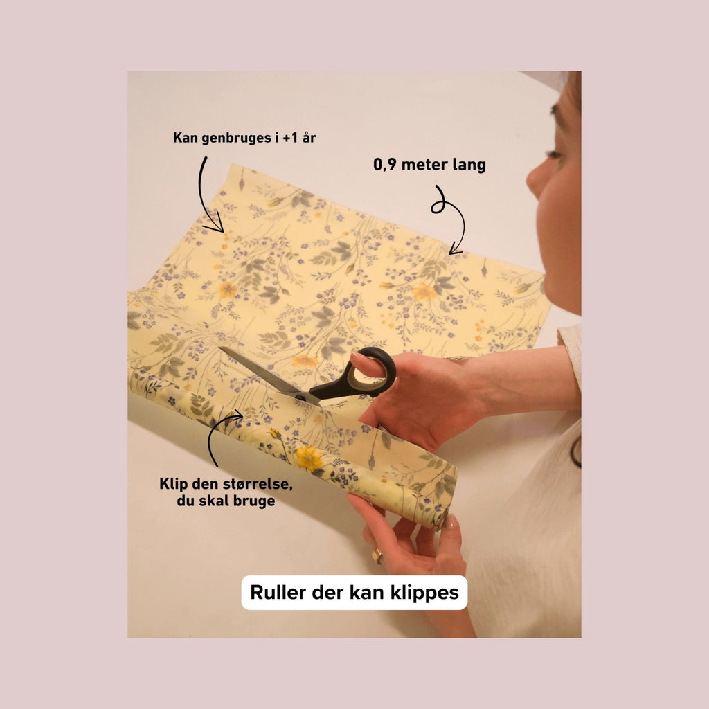 Danske Bivoksklude design Kongens Have (Rulle) 39x90 cm