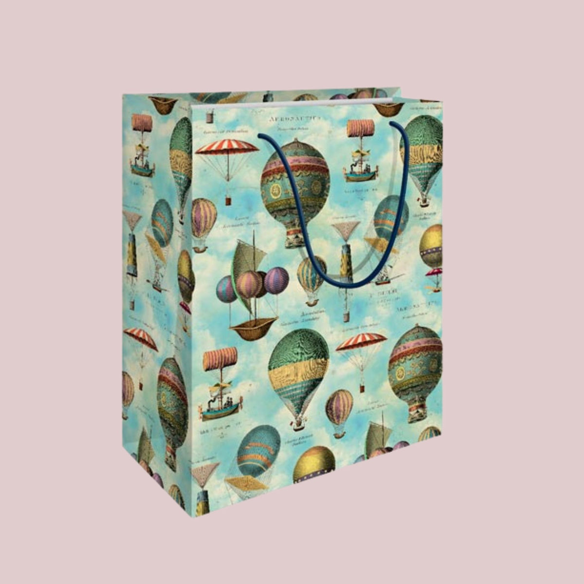 Italiensk luksusgavepose – luftballoner 30×36×12 cm | Kartos