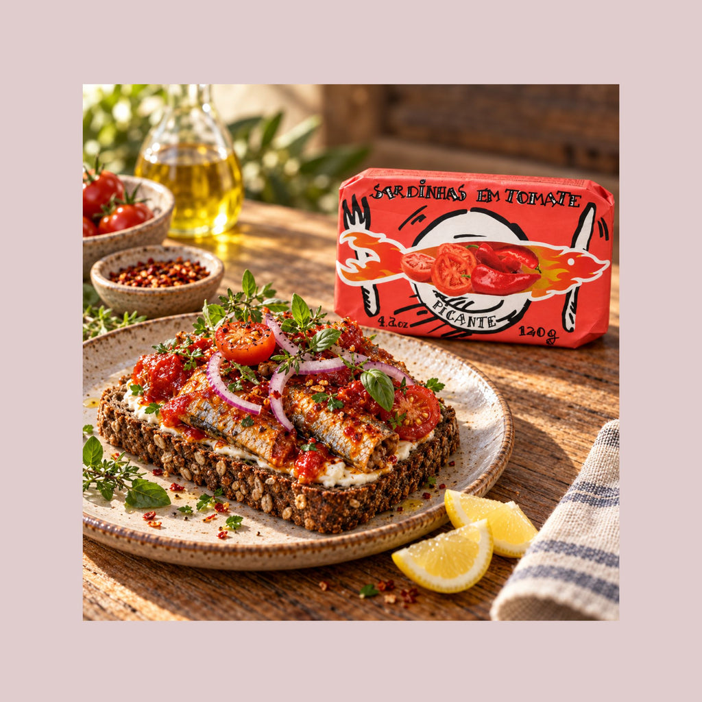 Cântara sardiner i pikant tomatsauce 120 g