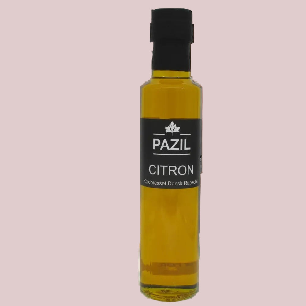 Koldpresset Rapsolie med Citron 250ml