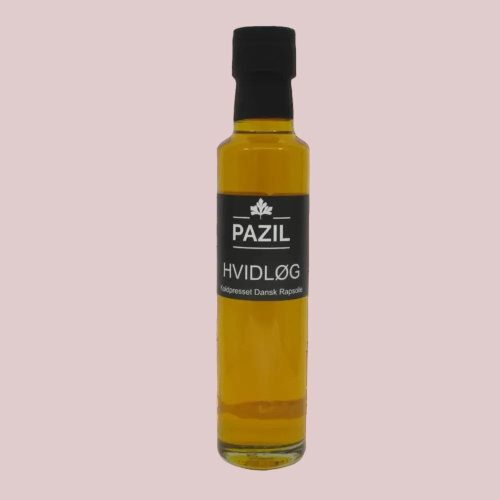 Koldpresset Rapsolie med Hvidløg 250ml
